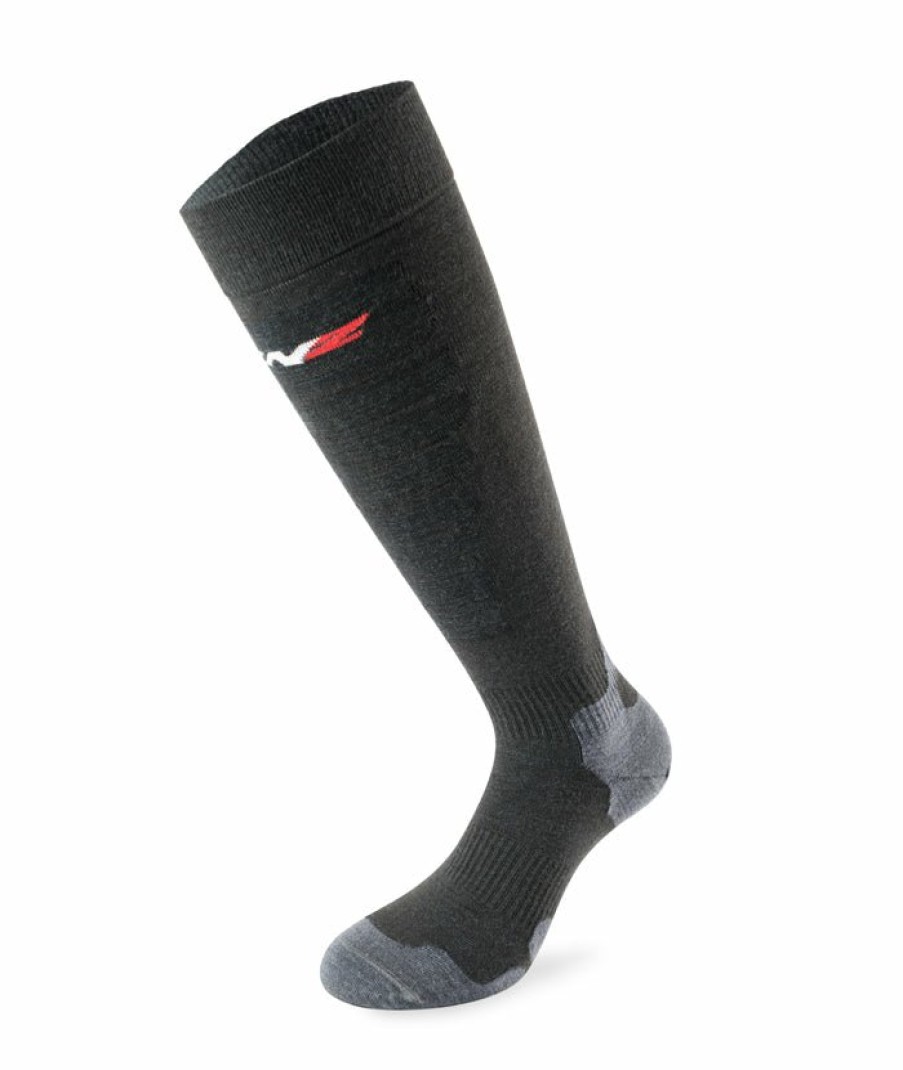 Socken Lenz Wintersport | Skiing 6.0 Schwarz