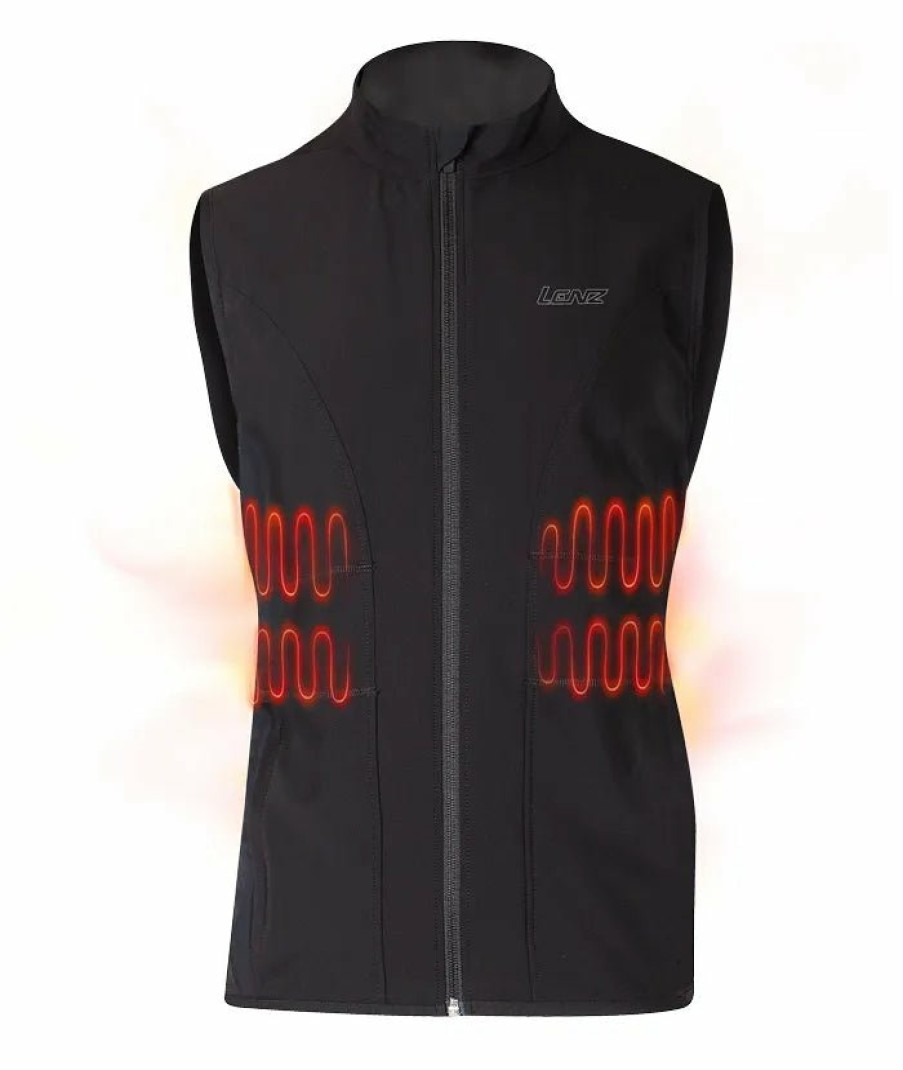 Beheizbare Produkte Lenz Westen | Heat Vest 1.0 Women Schwarz