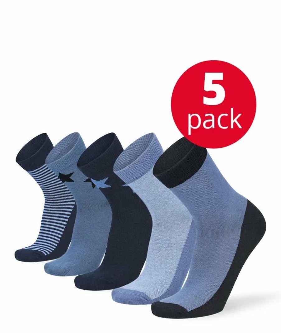 Socken Lenz Alltagssocken | Boys 5 Pack Blau