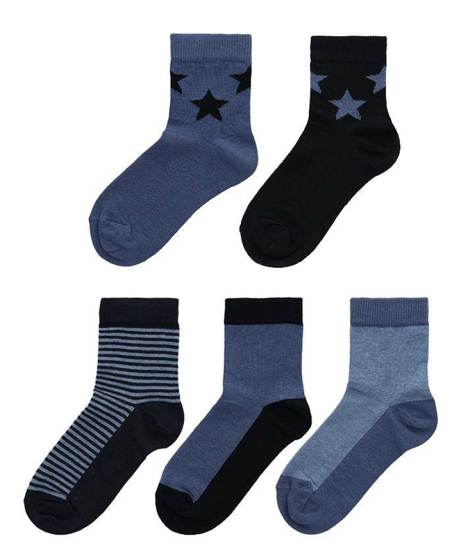 Socken Lenz Alltagssocken | Boys 5 Pack Blau