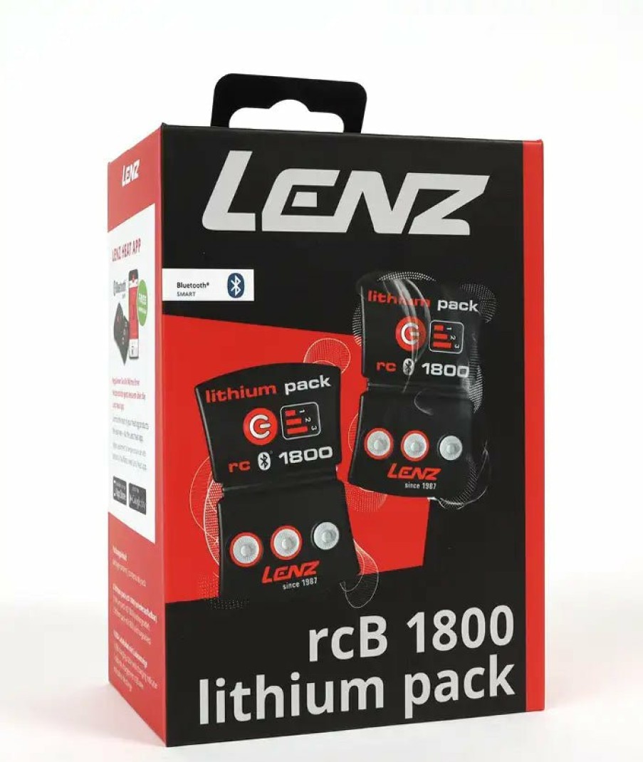 Beheizbare Produkte Lenz Body Heat System | Lithium Pack Rcb 1800 (Usb) Schwarz