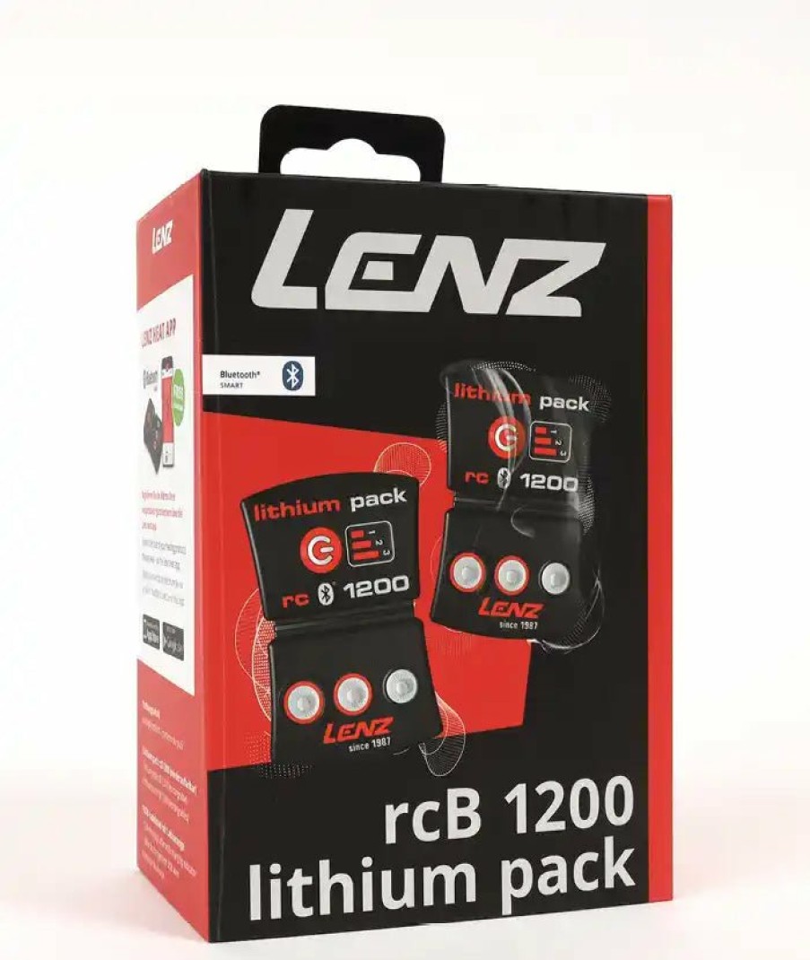 Beheizbare Produkte Lenz Body Heat System | Lithium Pack Rcb 1200 (Usb) Schwarz