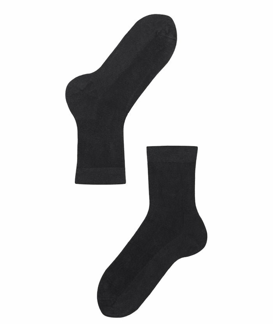 Socken Lenz Damen | Think About Merino Women Schwarz