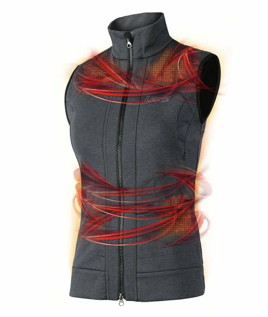 Beheizbare Produkte Lenz Westen | Heat Vest 2.0 Women Grau