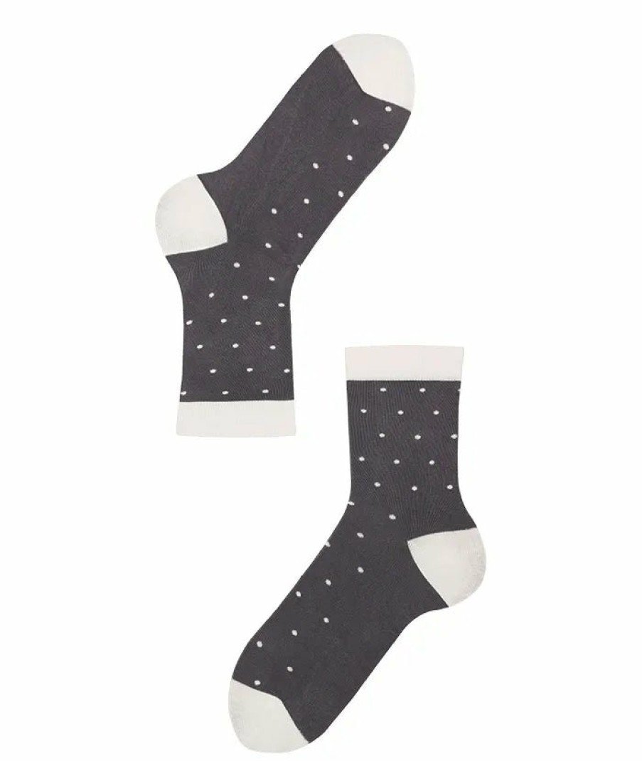 Think About Lenz Damen | Think About Women Grey White Dots