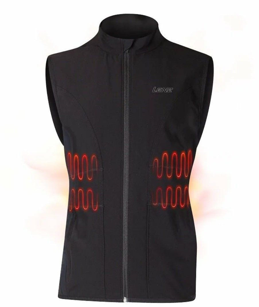 Beheizbare Produkte Lenz Westen | Heat Vest 1.0 Men Schwarz