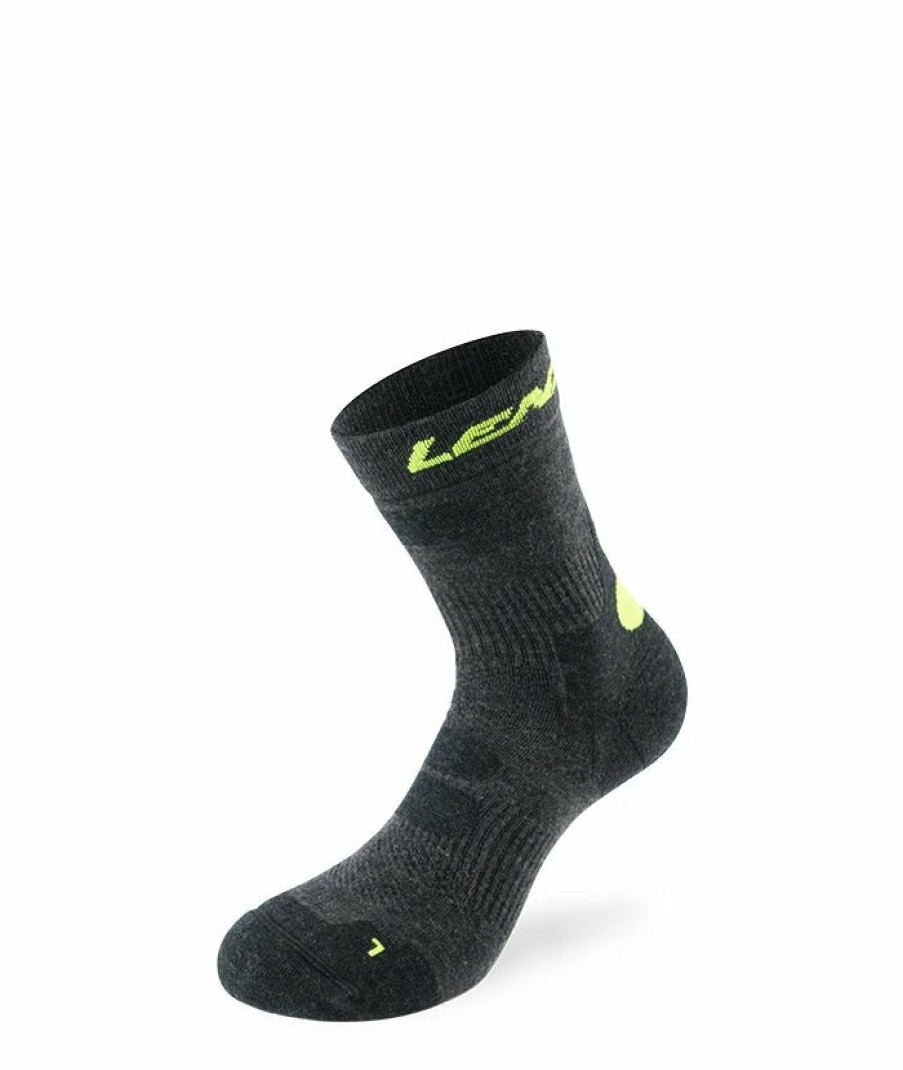 Socken Lenz Jagen/Fischen | Trekking 8.1 Anthrazit/Lime