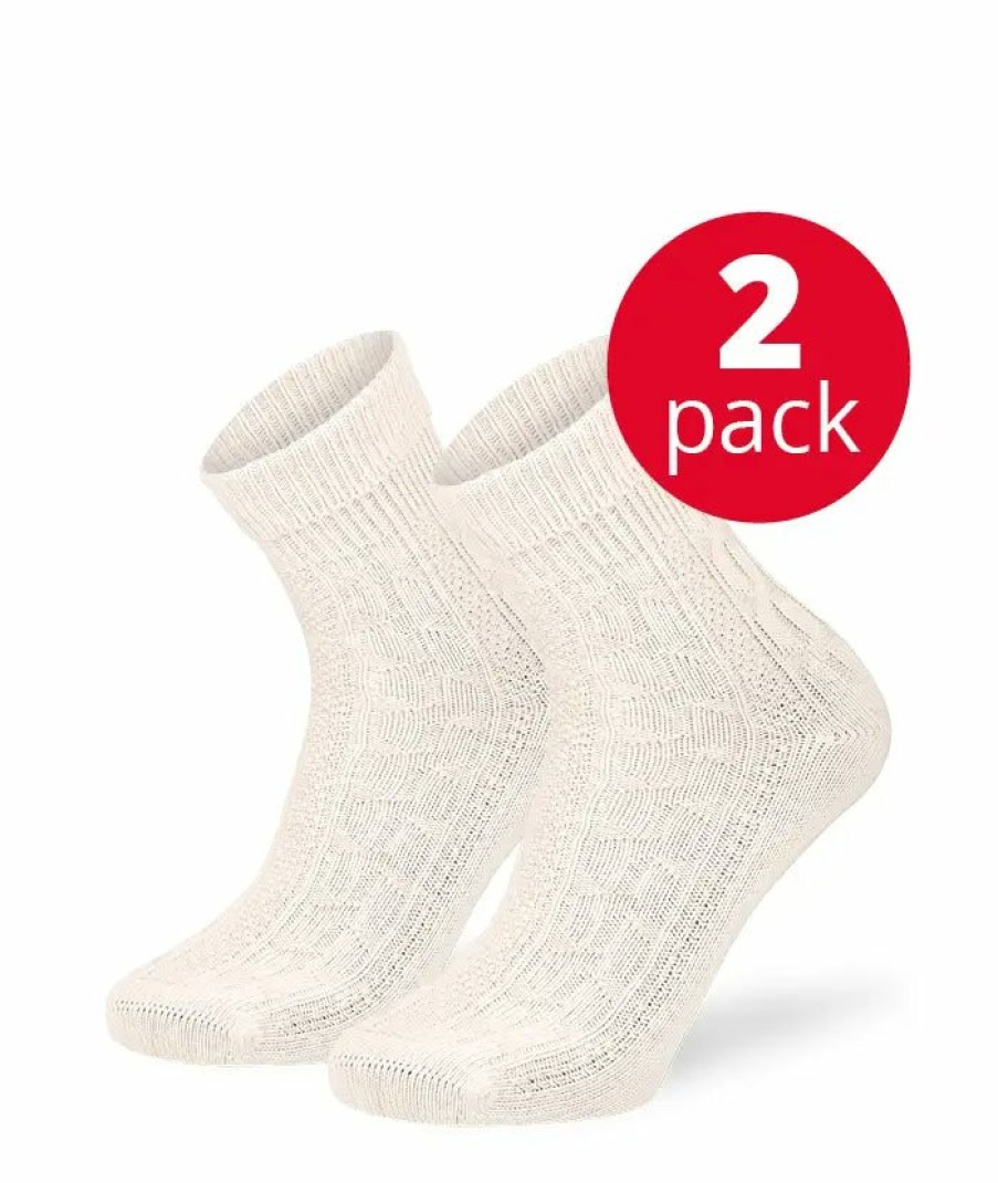 Socken Lenz Damen | Rustic "Kitzbuhel" Beige