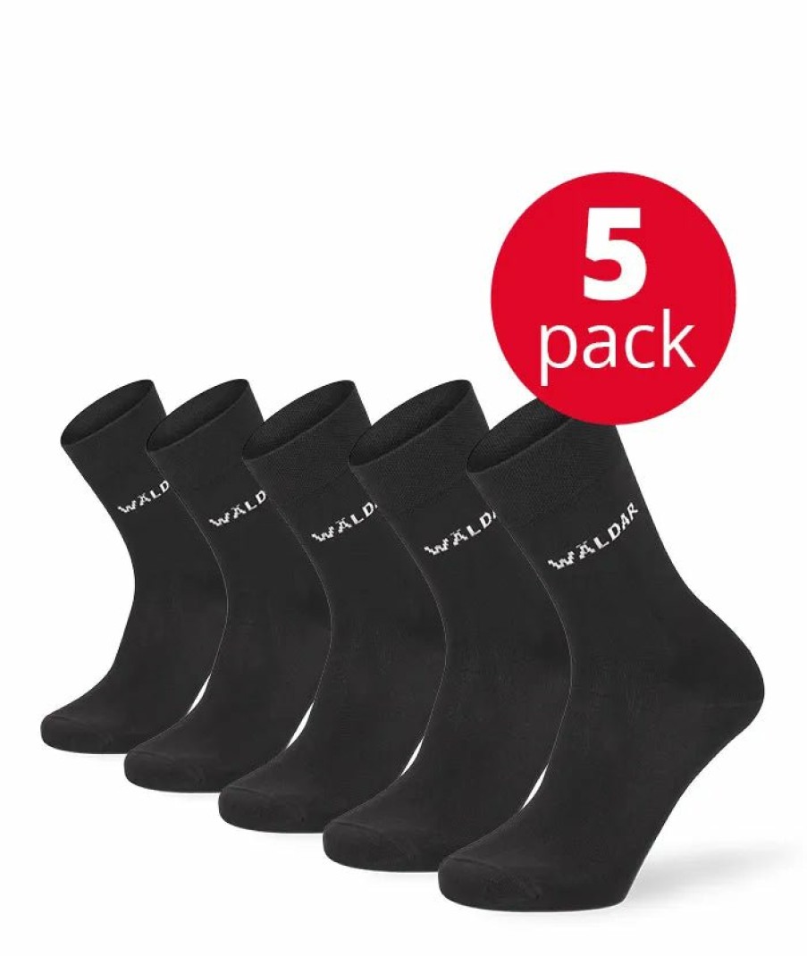 Socken Lenz Damen | Waldar Socken Schwarz