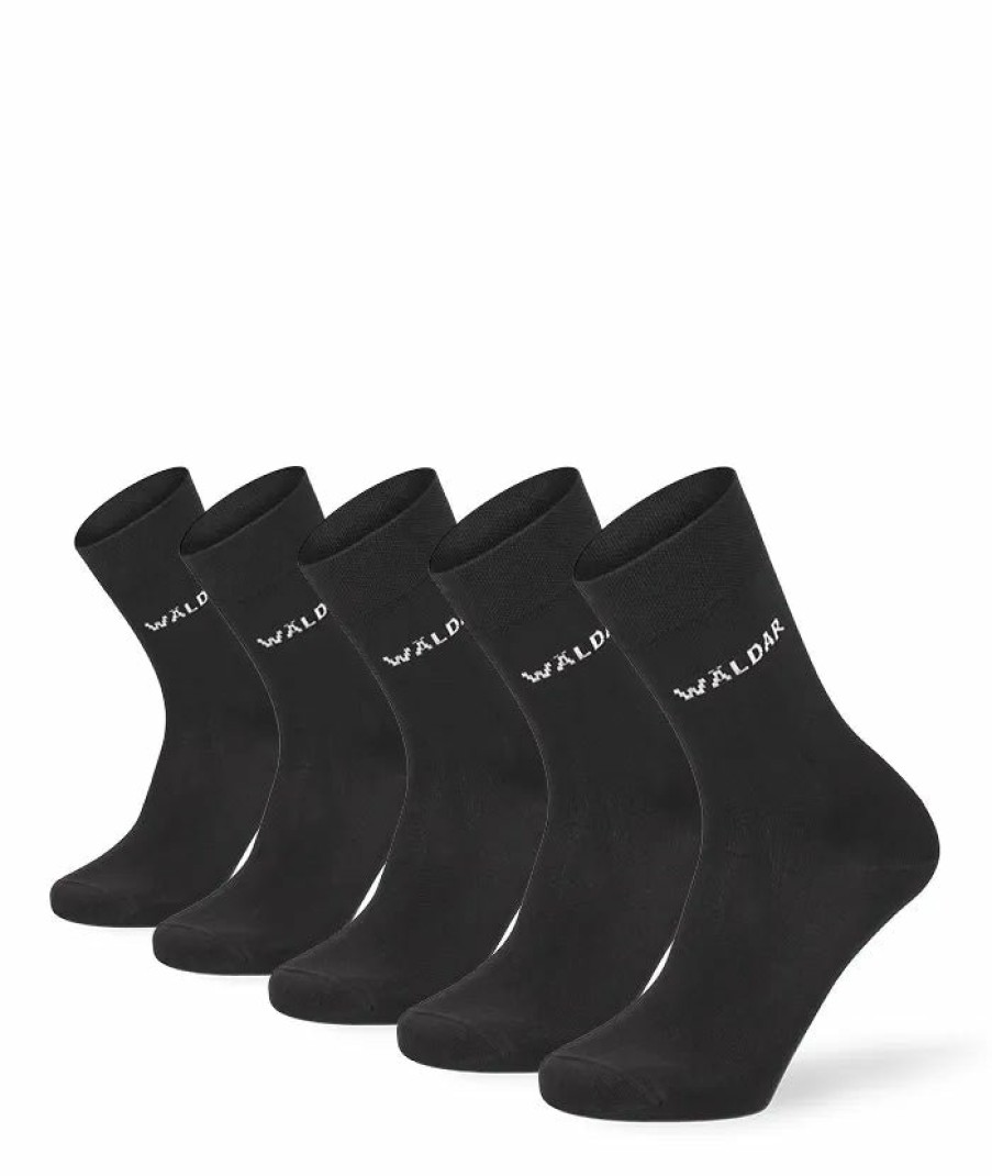 Socken Lenz Damen | Waldar Socken Schwarz