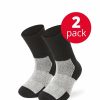 Socken Lenz Sportsocken | Trekking Kids 1.0 Schwarz